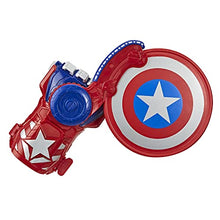 Load image into Gallery viewer, Nerf Power Moves Marvel Avengers Captain America Shield Sling Disc-Launching Toy - Gifteee Unique & Unusual gifts, Cool gift ideas