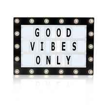 Load image into Gallery viewer, Cinema Light Box 200 Letters, 50 LED Lights - Gifteee Unique & Unusual gifts, Cool gift ideas