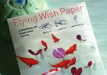 Load image into Gallery viewer, Flying Wish Paper - Write it, Light it, Watch it Fly - Gifteee Unique & Unusual gifts, Cool gift ideas