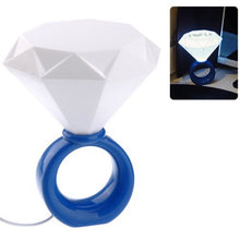 Load image into Gallery viewer, Diamond Ring Shaped USB Powered LED Lamp - Gifteee Unique & Unusual gifts, Cool gift ideas