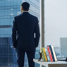 Load image into Gallery viewer, Hidden Metal Bookends for Shelves - Gifteee Unique & Unusual gifts, Cool gift ideas