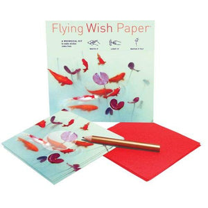 Flying Wish Paper - Write it, Light it, Watch it Fly