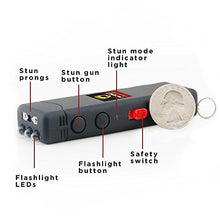 Load image into Gallery viewer, Keychain Stun Gun with LED Flashlight - Gifteee Unique & Unusual gifts, Cool gift ideas
