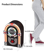 Load image into Gallery viewer, Retro Tabletop Jukebox with Bluetooth & FM Radio - Gifteee Unique & Unusual gifts, Cool gift ideas