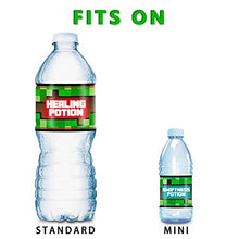 Load image into Gallery viewer, 24PCS Water Bottle Labels for Minecraft Party - Gifteee Unique & Unusual gifts, Cool gift ideas