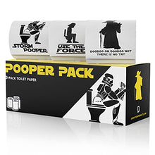 Load image into Gallery viewer, Star Wars Funny Pooper Toilet Paper - Gifteee Unique & Unusual gifts, Cool gift ideas