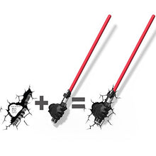 Load image into Gallery viewer, Star Wars Darth Vader Hand with Lightsaber 3D Deco Light - Gifteee Unique & Unusual gifts, Cool gift ideas