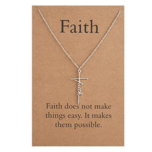 Load image into Gallery viewer, Faith Necklace - Gifteee Unique & Unusual gifts, Cool gift ideas