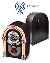 Load image into Gallery viewer, Retro Tabletop Jukebox with Bluetooth & FM Radio - Gifteee Unique & Unusual gifts, Cool gift ideas