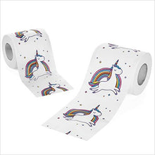Load image into Gallery viewer, Rainbow Unicorn Toilet Paper - Gifteee Unique & Unusual gifts, Cool gift ideas