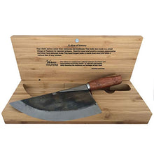 Load image into Gallery viewer, Artisan Forged Steel Thai Moon Knife - Authentic Hand Crafted in Thailand - Gifteee Unique & Unusual gifts, Cool gift ideas