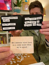 Load image into Gallery viewer, Ransom Notes - The Ridiculous Word Magnet Party Game - Gifteee Unique & Unusual gifts, Cool gift ideas
