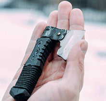 Load image into Gallery viewer, Straight razor warrior axe in Viking Celtic Nordic style - Gifteee Unique & Unusual gifts, Cool gift ideas