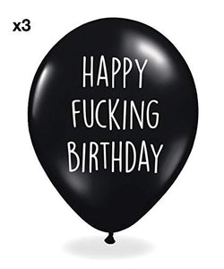 Abusive Birthday Balloons - Gifteee. Find cool & unique gifts for men, women and kids