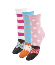Load image into Gallery viewer, Donut Socks Gift Box (3 Pack Cotton)
