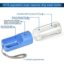 Load image into Gallery viewer, Portable Pet Water Bottle with Bowl Dispenser Drinking Feeder - Gifteee Unique & Unusual gifts, Cool gift ideas