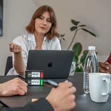 Load image into Gallery viewer, Stock Ticker with E-Ink Screen and WiFi Connectivity - Gifteee Unique & Unusual gifts, Cool gift ideas