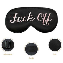 Load image into Gallery viewer, F%^k Off Sleeping Eye Mask - Gifteee Unique & Unusual gifts, Cool gift ideas