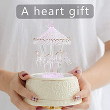 Load image into Gallery viewer, Crystal Carousel Horse Music Box - Gifteee Unique & Unusual gifts, Cool gift ideas
