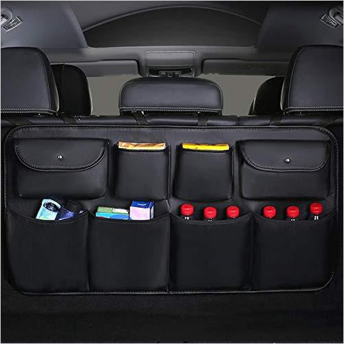 Leather Car Trunk Organizer - Gifteee. Find cool & unique gifts for men, women and kids