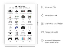 Load image into Gallery viewer, Retro Video Games Poster - Gifteee Unique & Unusual gifts, Cool gift ideas