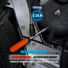 Load image into Gallery viewer, Flashlight with Telescoping Magnet Pickup Tool - Gifteee Unique & Unusual gifts, Cool gift ideas