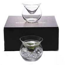 Load image into Gallery viewer, Stemless Martini Glasses with Chiller - Gifteee Unique & Unusual gifts, Cool gift ideas