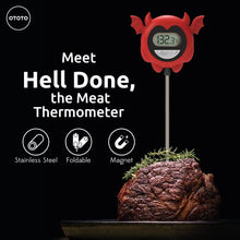Load image into Gallery viewer, Hell Done Meat Digital Thermometer - Gifteee Unique & Unusual gifts, Cool gift ideas