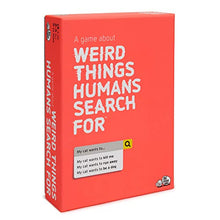 Load image into Gallery viewer, Weird Things Humans Search: Adult Party Game - Gifteee Unique & Unusual gifts, Cool gift ideas