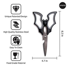 Load image into Gallery viewer, Bat Kitchen Scissors - Gifteee Unique & Unusual gifts, Cool gift ideas