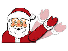 Load image into Gallery viewer, Santa Waving Rear Vehicle Wiper Blade - Gifteee Unique & Unusual gifts, Cool gift ideas