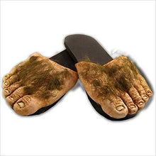 Load image into Gallery viewer, Hairy Feet Slippers - Gifteee. Find cool &amp; unique gifts for men, women and kids
