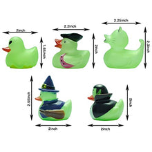 Load image into Gallery viewer, 12 Glow-in-the-Dark Halloween Rubber Ducks - Gifteee Unique & Unusual gifts, Cool gift ideas