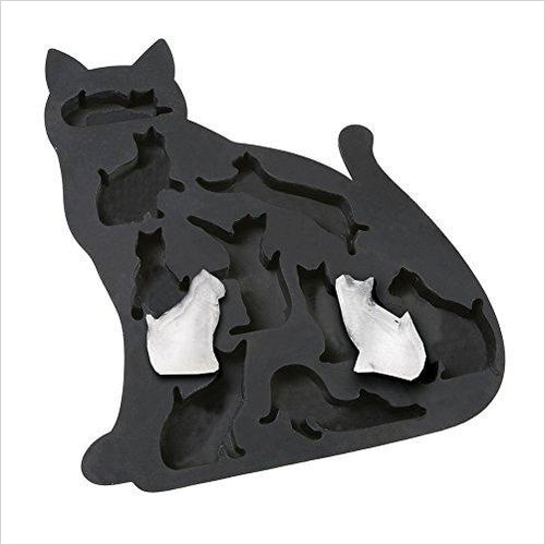 Cat Lover's Kitty Shaped Silicone Ice Cube Tray Mold - Gifteee. Find cool & unique gifts for men, women and kids