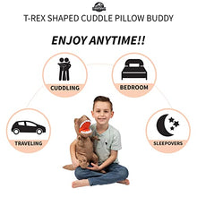 Load image into Gallery viewer, T-Rex Plush - Gifteee Unique & Unusual gifts, Cool gift ideas