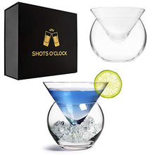 Load image into Gallery viewer, Stemless Martini Glasses with Chiller - Gifteee Unique & Unusual gifts, Cool gift ideas
