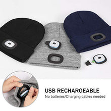 Load image into Gallery viewer, Beanie Hat with LED Light - Gifteee Unique & Unusual gifts, Cool gift ideas