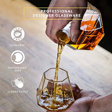 Load image into Gallery viewer, Diamond Shaped Decanter - Whiskey and Wine and Liquor - Gifteee Unique & Unusual gifts, Cool gift ideas