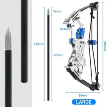 Load image into Gallery viewer, Mini Archery Bow Set - Gifteee Unique & Unusual gifts, Cool gift ideas