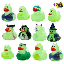 Load image into Gallery viewer, 12 Glow-in-the-Dark Halloween Rubber Ducks - Gifteee Unique & Unusual gifts, Cool gift ideas