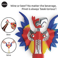 Load image into Gallery viewer, Parrot Wine Opener - Gifteee Unique & Unusual gifts, Cool gift ideas