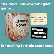 Load image into Gallery viewer, Ransom Notes - The Ridiculous Word Magnet Party Game - Gifteee Unique & Unusual gifts, Cool gift ideas