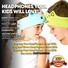 Load image into Gallery viewer, Kids Unicorn Headband Headphones - Volume Limited - Gifteee Unique & Unusual gifts, Cool gift ideas