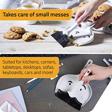Load image into Gallery viewer, Dustache Small Dustpan and Brush Set - Gifteee Unique & Unusual gifts, Cool gift ideas