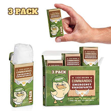 Load image into Gallery viewer, Code Brown Commandos Emergency Underpants - Gifteee Unique & Unusual gifts, Cool gift ideas