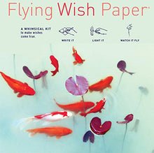 Load image into Gallery viewer, Flying Wish Paper - Write it, Light it, Watch it Fly
