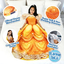 Load image into Gallery viewer, Belle Disney Princess Dress Blanket - Gifteee Unique & Unusual gifts, Cool gift ideas