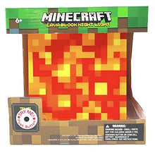 Load image into Gallery viewer, Minecraft Lava Lamp Mood Light - Gifteee. Find cool &amp; unique gifts for men, women and kids
