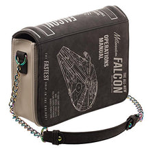 Load image into Gallery viewer, Star Wars Millenium Falcon Operations Manual Bag - Gifteee Unique & Unusual gifts, Cool gift ideas