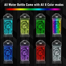 Load image into Gallery viewer, Can't Hear You I'm Gaming - Light Up Water Bottle - Gifteee Unique & Unusual gifts, Cool gift ideas